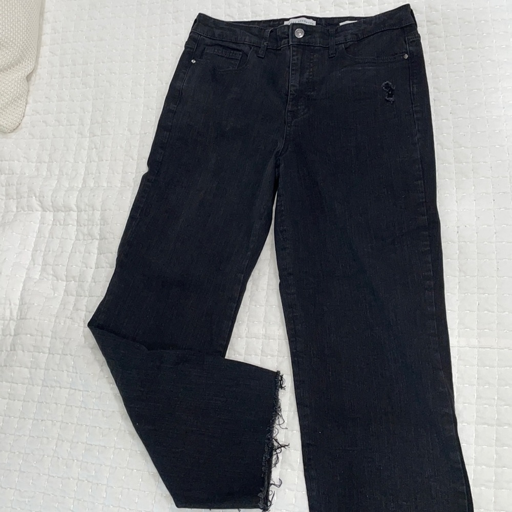Like New Sanctuary High Rise straight black sz 10